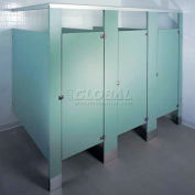 ASI Global Partitions Starter Panel to Wall/Panel to Pilaster Bracket Kit Plastic Laminate - Zamac