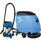 Auto Walk-Behind 18&quot; Floor Scrubber Kit w/ Free 6.6 Gal. Wet/Dry Vac by Global Industrial&#153;