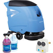 Auto Walk-Behind 18&quot; Floor Scrubber Kit w/ Free Chemical Dilution Set by Global Industrial&#153;
