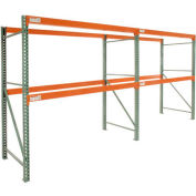 Global Industrial™ Tear Drop Pallet Rack Add-On 108"W x 42"D x 144"H