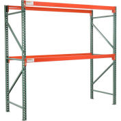 Global Industrial™ Tear Drop Pallet Rack Starter 48"W X 42"D X 144"H