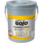 GOJO Scrubbing Wipes, 72 Wipes/Can, 6 Cans - 6396-06