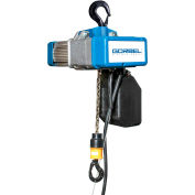 Gorbel® Electric Chain Hoist W/ Chain Container 2000 Lbs. Cap. 2 Speed 15' Lift 230V 1-7/9HP