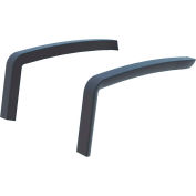 Grosfillex® Deep Seating Armrests in Volcanic Black - Sunset Series - Set of 2