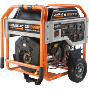 GENERAC® 5802, 10000 Watts, Portable Generator, Gasoline, Electric Start, 120/240V