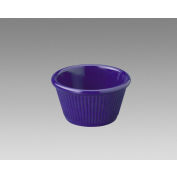 Gessner 0382A-BL - Fluted Ramekin, 2.5 Oz., Cobalt Blue, 1-1/2"H x 2-3/4" Diameter, 72/Pack