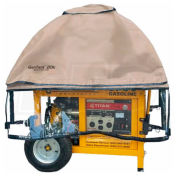 GenTent Running Cover, Universal Kit, Extreme Edition, 10000W and up Portable Generators, Tan