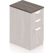 Offices To Go™ Pedestal Top in Artisan Gray - Executive Modular Furniture