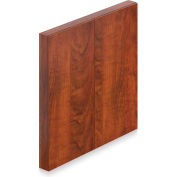 Offices To Go™ - Visual Board Cabinet -  48" W x 48"D - Dark Cherry