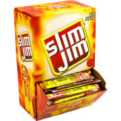 SLIM JIM Snack-Sized Smoked Meat Sticks Original, 0.28 oz, 120 Count