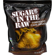 SUGAR IN THE RAW Natural Cane Turbinado Sugar, 6 lb