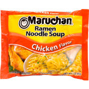 MARUCHAN Ramen Noodle Soup Chicken Flavor Souper 6 Pack, 4 Count (24 Packs)