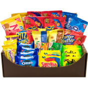 Cookies, Crackers, Candy and Gum Snacks/Treats Variety Care Package, 40 Count