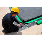 UltraTech 8338 Ultra-Containment Berm®, Ground Tarp, 19' x 54', Black, 18 oz. PVC