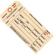 1 Part Stub Style Inventory Tags, 2000-2999, #8, 6-1/4"L x 3-1/8"W, 1000/Pack