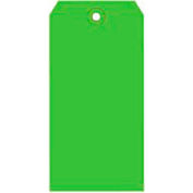 #3 Light Green Shipping Tag Pack 3-3/4" x 1-7/8" - 1000 Pack