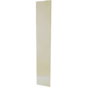 Hallowell KMP1260 Steel Locker Accessory - Universal Finished End Panel 12"Dx60"H - Tan
