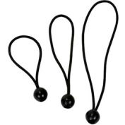 6" Premium Black Ball Bungie - Package of 50 - Pkg Qty 2