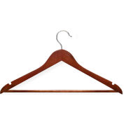 Suit Hanger, Cherry, 24-Pack - Pkg Qty 2