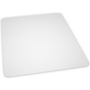 Interion® Office Chair Mat for Hard Floor - 46"W x 60"L - Straight Edge- Ind. Pkg