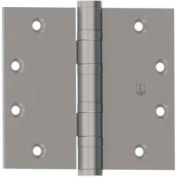 Bb1199 Full Mortise, Five Knuckle, Ball Bearing, Heavy Weight Hinge 4.5" X 4.5" Us32d