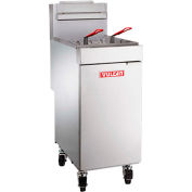 Vulcan LG500-2, Freestanding Gas Fryer, 65-70 lb Oil Capacity, 150,000 total BTU, Propane, S/S