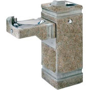 Haws® Hi-Lo Concrete Outdoor Pedestal Drinking Fountain