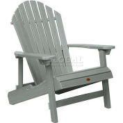 highwood® Hamilton Folding Adirondack Chair, King Size - Coastal Teak