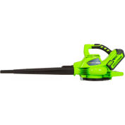 GreenWorks® 24322AZVT G-MAX 40V Digipro 185MPH Cordless Blower Kit W/4.0Ah Battery & Charger