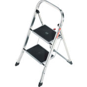 Hailo K30 2 Step Aluminum Folding Step Ladder - 4392-801