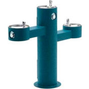 Halsey Taylor® Endura II Triple Bowl Outdoor Pedestal Drinking Fountain