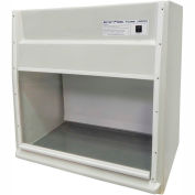 HEMCO® EcoFlow Fume Hood with Vapor Proof Light and Built-In Blower, 30"W x 23"D x 36"H