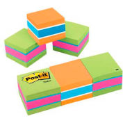 Post-it&#174; Notes Mini Cubes, 2 x 2 Size, 400 Sheets/Pad, 3 Cubes/Pack