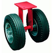 Hamilton® Dual Pneumatic Forged Rigid 10" Pneumatic Roller 960 Lb. Caster