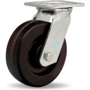 Hamilton® Standard Cold Forged Swivel 6 x 2 Plastex Roller 900 Lb. Caster