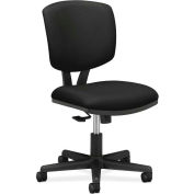 HON® Armless Task Chair with Synchro Tilt - Fabric - Low Back - Black - Volt Series
