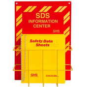 Horizon Mfg. English SDS Binder and Safety Station, 3024, 3"W