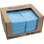 TaskBrand® Counter Food Service Towel, Blue, 12" x 21", 200/Case, N-F110QCB