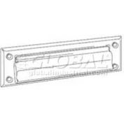 Ultra Hardware Letter Slot, Outside & Inside Flaps, 10"L X 3"H Antique Brass/Us5 - Pkg Qty 3