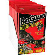 Rat Guard Disposable Rat Glue Trap, 2 Pack - A1403PDQ - Pkg Qty 12