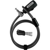 Howard Berger Wordlock Loop 'N Lock MatchKey Bike Lock CL-601-BK - 96"L, Black - Pkg Qty 4