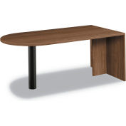 HON® Peninsula with End Panel - 72"W x 36"D x 29"H - Pinnacle - Foundation Series
