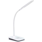 OFM 4015-8PK-WHT Core Collection LED Desk Lamp with Wireless Charging, Pack of 8, White (4015-WHT)