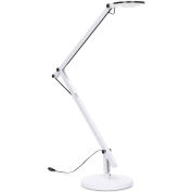 OFM 4020-4PK-WHT LED Desk Lamp with 3-in-1 Desk, Clamp, and Wall Mount, White (Pack of 4)