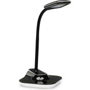 OFM ESS-9001-10PK-BK Essentials LED Lamp w/Removable Base & Integrated Desk Clamp, Black (10 Pack)