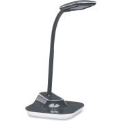OFM ESS-9001-10PK-GY Essentials LED Lamp w/Removable Base & Integrated Desk Clamp, Gray (10 Pack)