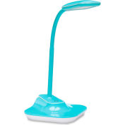OFM ESS-9001-10PK-TE Essentials LED Lamp w/Removable Base & Integrated Desk Clamp, Teal (10 Pack)