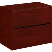 HON® Lateral File Two-Drawer 36"W x 20"D x 29-1/2"H Mahogany - 10500 Series