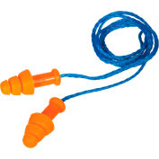 Howard Leight™ SMF-30 SmartFit® Reusable Earplugs, Corded, NRR 25, 100 Pairs/Box