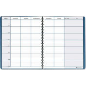 House of Doolittle™Teacher's Planner 50907, 11" x 8-1/2", Blue/White, 1 Each